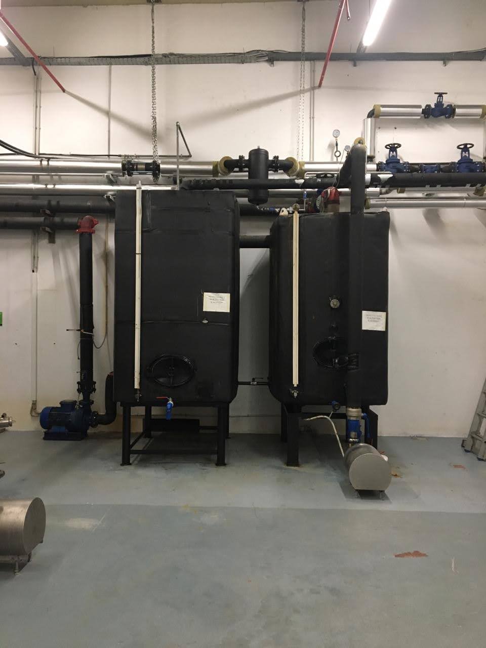 Μόνωση δεξαμενών κρύου νερού – CAMPARI